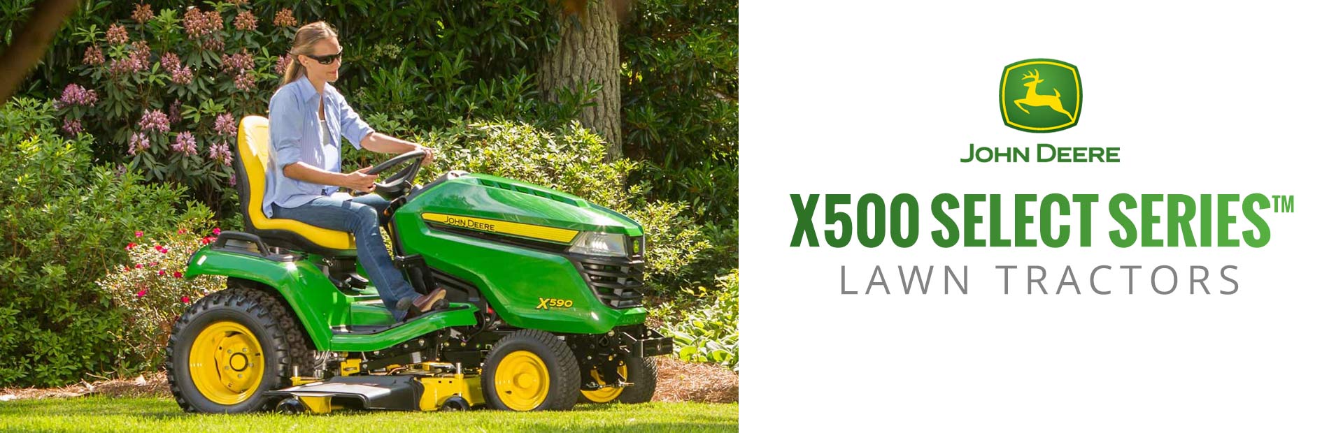 John Deere: X500 Select Series™ Lawn Tractors